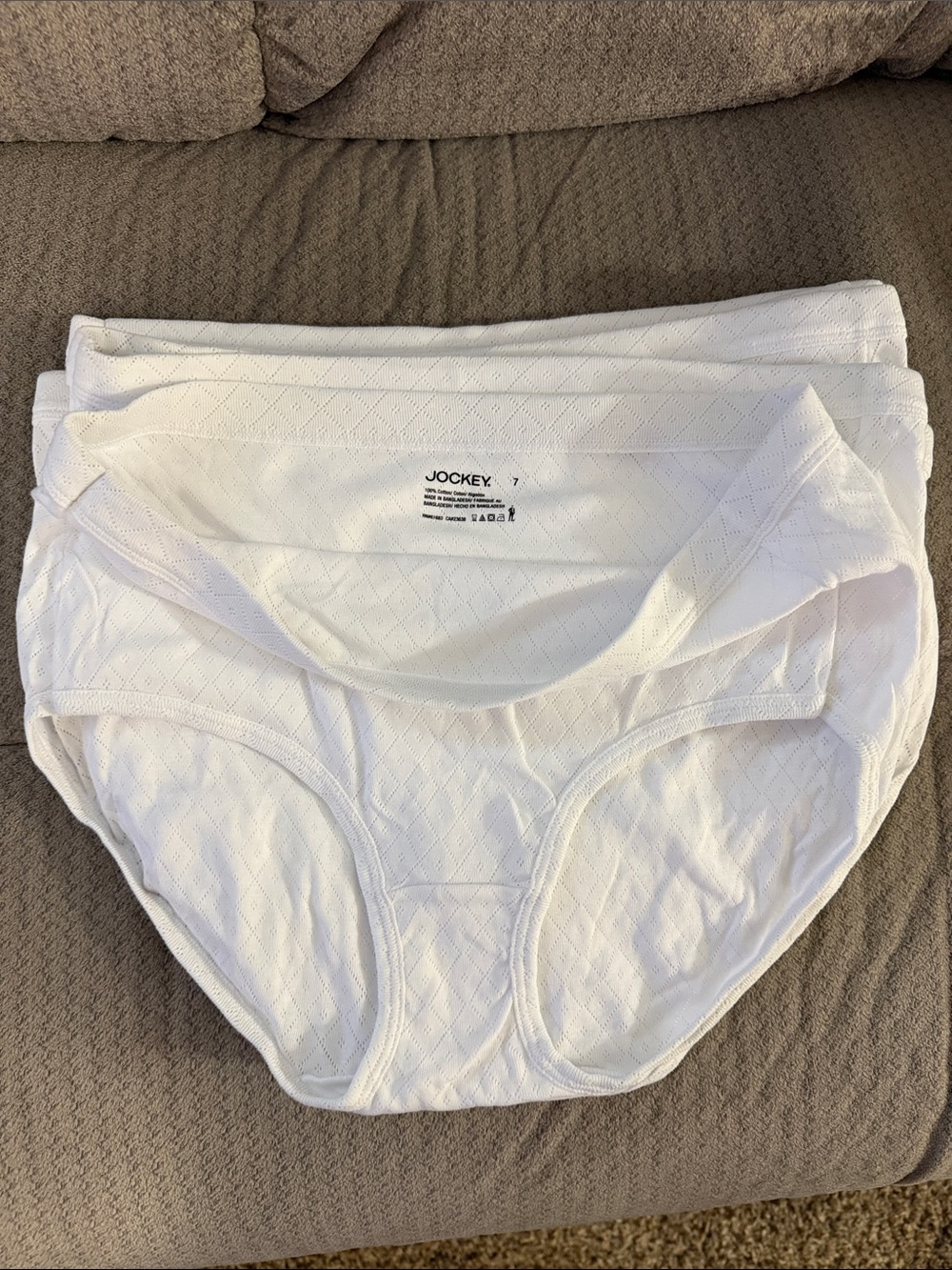 Jockey White Men's Cotton Briefs - Pack of 6
